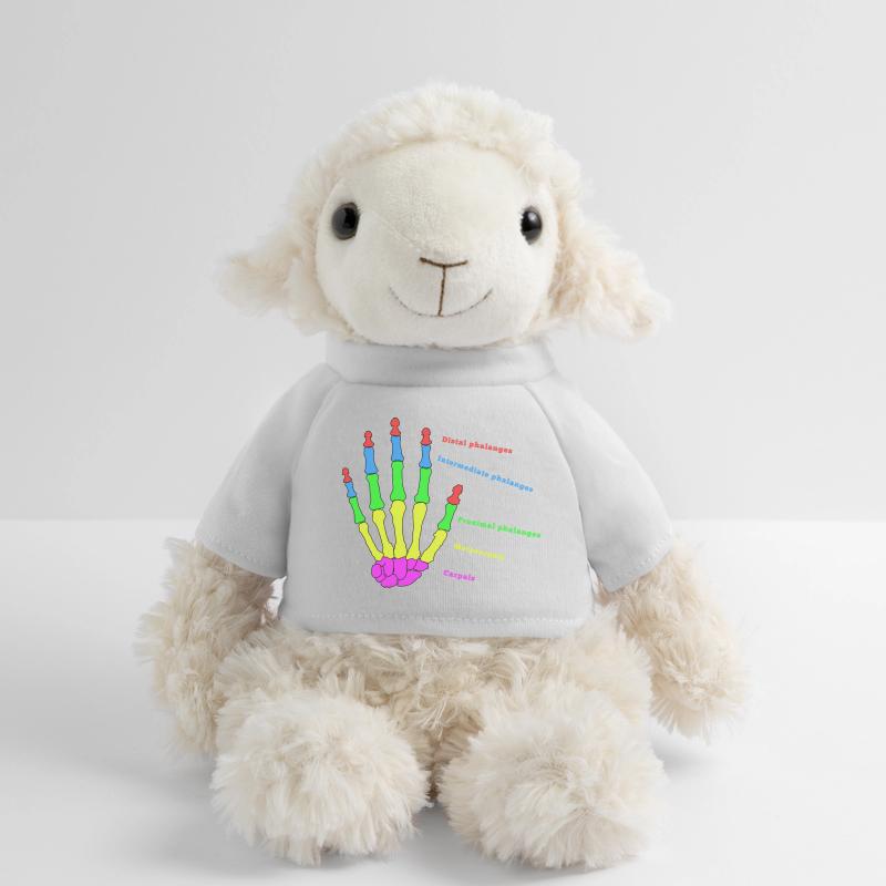 mains os anatomie humain évolution Physio Mouton en peluche Annika MiniFeet®