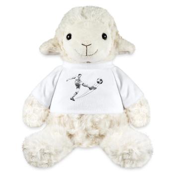 soccer player - MiniFeet® Sheep Annika - white - Front