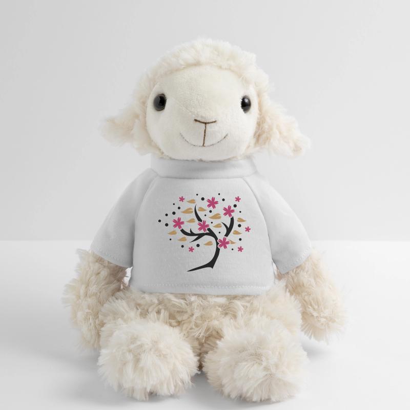 stylized cherry blossom tree in spring MiniFeet® Sheep Annika