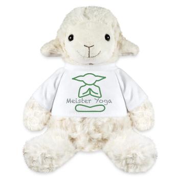 Maître Yoga - Mouton en peluche Annika MiniFeet® - blanc - Devant