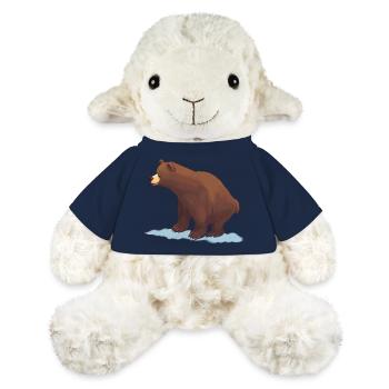 Braunbär (Gemälde) - MiniFeet® Schaf Annika - French Navy - Vorne