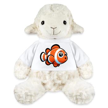Clownfische - MiniFeet® Schaf Annika - Weiß - Vorne