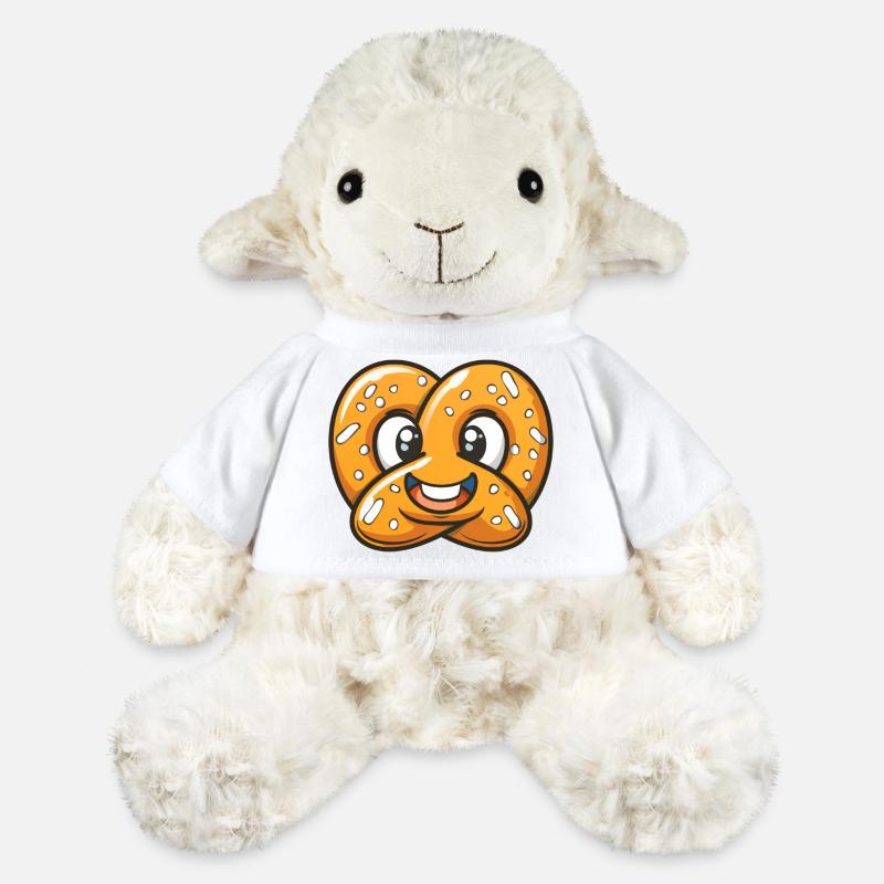 Cute Pretzel Comic - MiniFeet® Sheep Annika - white
