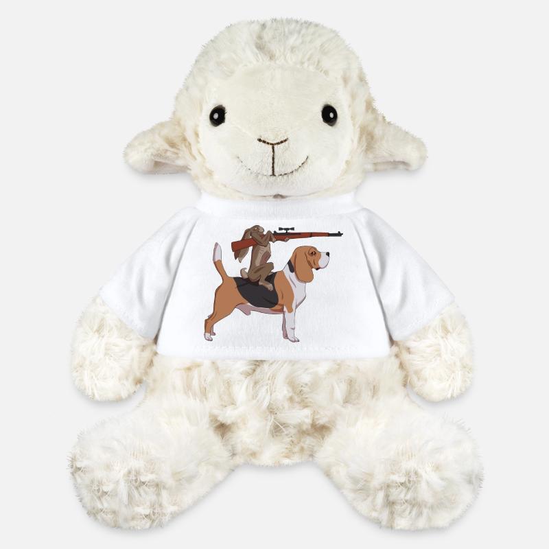 Hunting Hare - MiniFeet® Sheep Annika - white