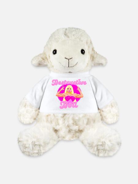 Fitnessstudio BADDIE Puppe - MiniFeet® Schaf Annika - Weiß