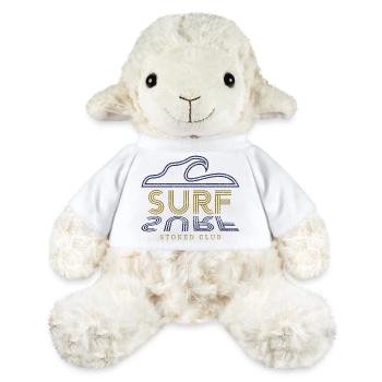 Surf Stoked Club - Surfing Wave - MiniFeet® Schaf Annika - Weiß - Vorne
