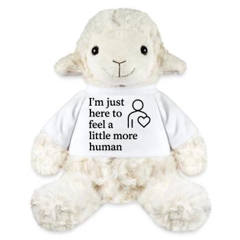 0003 feel more human - MiniFeet® Schaf Annika - Weiß - Vorne