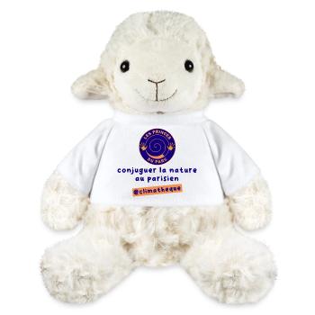 identite_visuelle_du_projet_climatheque - Mouton en peluche Annika MiniFeet® - blanc - Devant