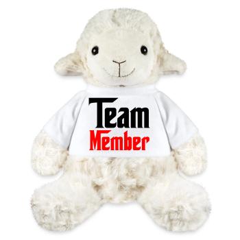team_member - Mouton en peluche Annika MiniFeet® - blanc - Devant