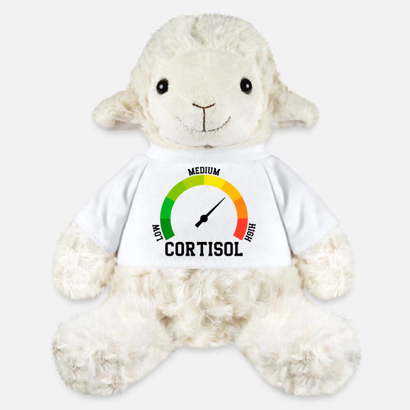 Low Cortisol Low Level Even - MiniFeet® Sheep Annika - white