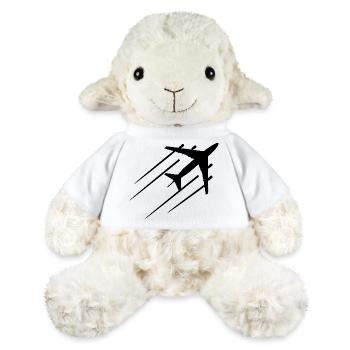 Aviation Sketch - MiniFeet® Sheep Annika - white - Front