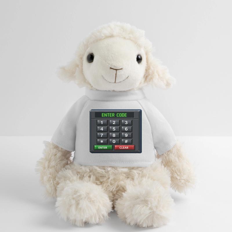Geben Sie Code Keypad Neon ein MiniFeet® Schaf Annika