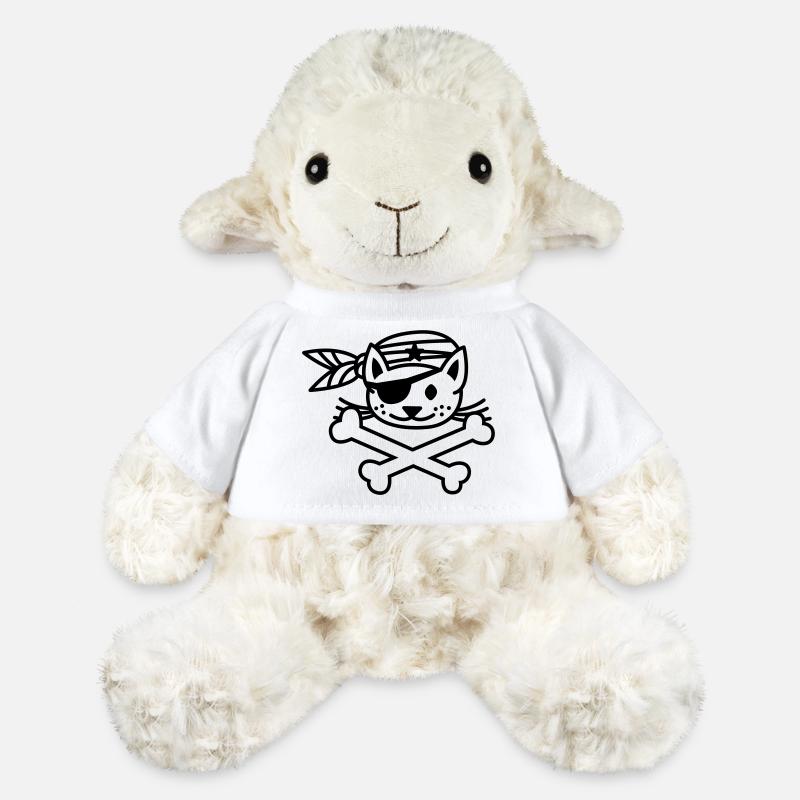 pirate kitty - MiniFeet® Schaf Annika - Weiß