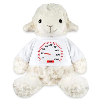 30th Birthday - MiniFeet® Sheep Annika - white - Front