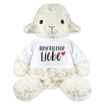 Klettern Alpinklettern Alpin Liebe Berge Geschenk - MiniFeet® Schaf Annika - Weiß - Vorne