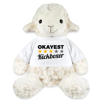 Okayest Kickboxer - MiniFeet® Schaf Annika - Weiß - Vorne