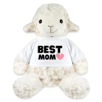 Herzliche Beste Mama - MiniFeet® Schaf Annika - Weiß - Vorne