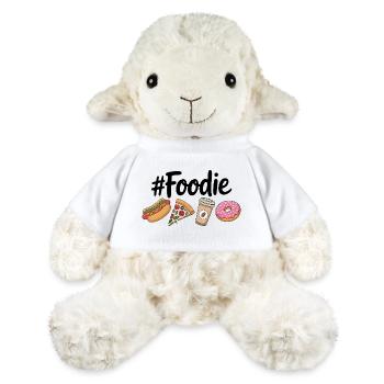 Feinschmecker-Hotdog- und Kaffeeliebhaber - MiniFeet® Schaf Annika - Weiß - Vorne