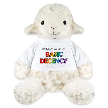Radicalized By Basic Decency - MiniFeet® Sheep Annika - white - Front