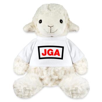 Enterrement de vie de garçon - Mouton en peluche Annika MiniFeet® - blanc - Devant