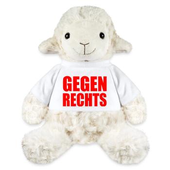 Gegen rechts - MiniFeet® Schaf Annika - Weiß - Vorne