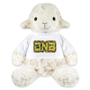 DNB Camo Glyphs Neon - MiniFeet® Sheep Annika - white - Front