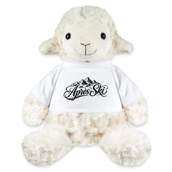 Apres Ski Schriftzug - MiniFeet® Schaf Annika - Weiß - Vorne