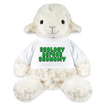 Écologie avant économie - Mouton en peluche Annika MiniFeet® - blanc - Devant