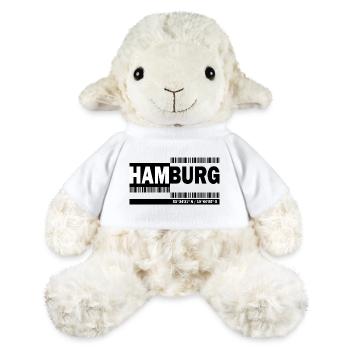 HAMBOURG - code-barres - Mouton en peluche Annika MiniFeet® - blanc - Devant