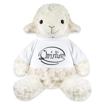 Christian - Mouton en peluche Annika MiniFeet® - blanc - Devant