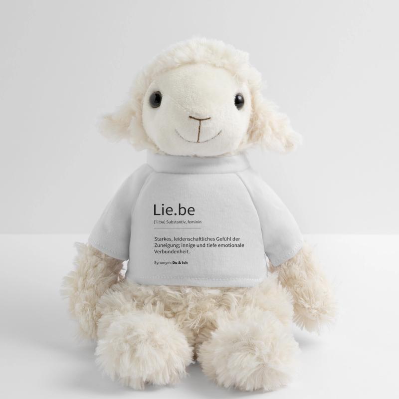 Liebe Romantisch Definition Herz Spruch geschenk MiniFeet® Schaf Annika