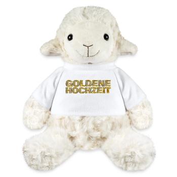 Goldene Hochzeit - MiniFeet® Schaf Annika - Weiß - Vorne