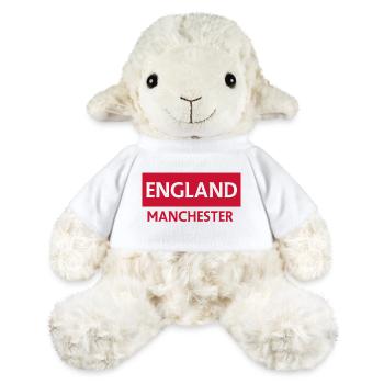 England Manchester City Skyline - MiniFeet® Schaf Annika - Weiß - Vorne