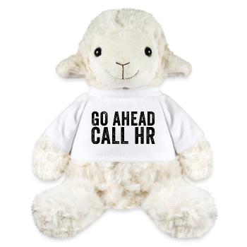 Allez-y, appelez le service RH ! Sarkas - Mouton en peluche Annika MiniFeet® - blanc - Devant