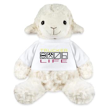 Vie de camionneur,Chauffeur professionnel,Chauffeur longue distance - Mouton en peluche Annika MiniFeet® - blanc - Devant