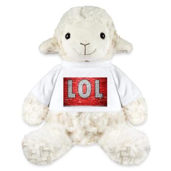 Lol Brick Wall Graffiti - MiniFeet® Sheep Annika - white - Front