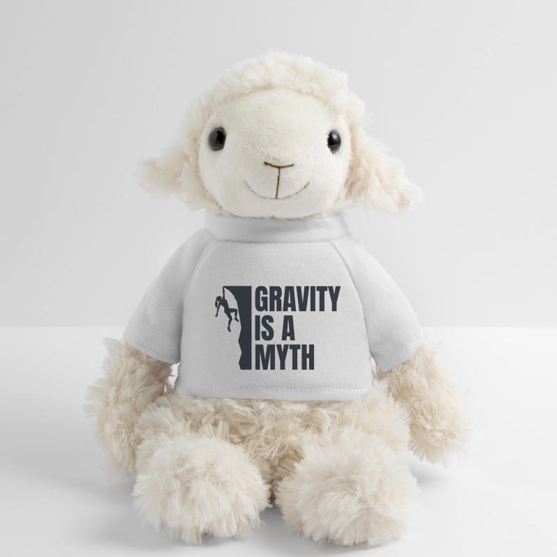 Gravity Is A Myth - Kletterer Geschenk MiniFeet® Schaf Annika