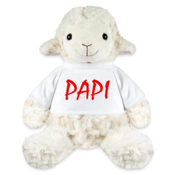 Papi - Mouton en peluche Annika MiniFeet® - blanc - Devant