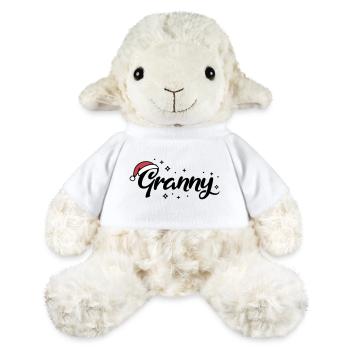 Chapeau de Noël Mamie Mamie - Mouton en peluche Annika MiniFeet® - blanc - Devant