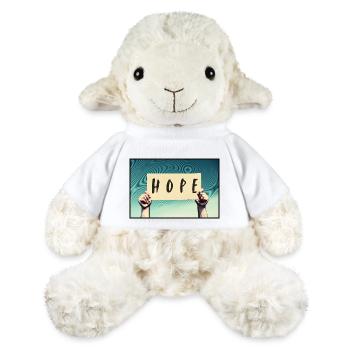 Sign - Hope - MiniFeet® Sheep Annika - white - Front