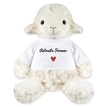 RETRAITE. RETRAITE. RETRAITEE. RETRAITE - Mouton en peluche Annika MiniFeet® - blanc - Devant