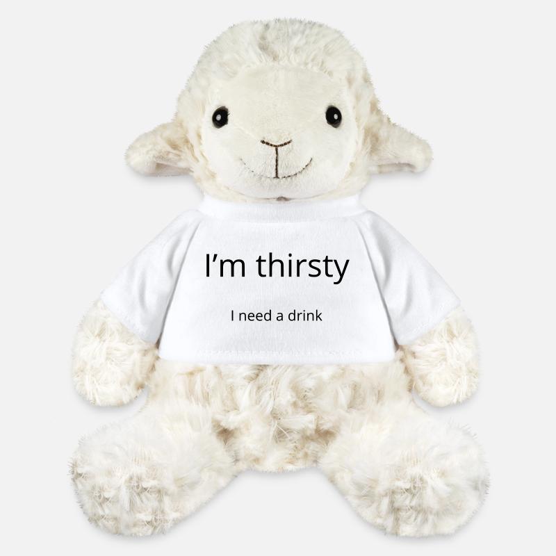 I'm thirsty, I need a drink - MiniFeet® Sheep Annika - white