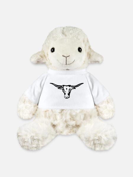 texas longhorn exit-shirt - MiniFeet® Schaf Annika - Weiß