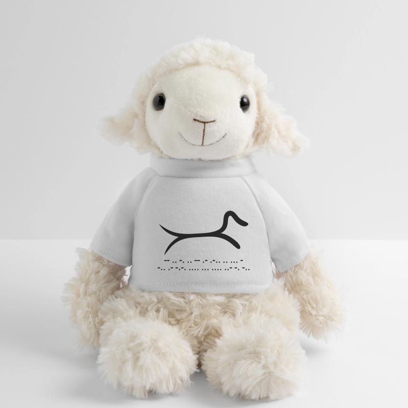 Teckel avec code morse Mouton en peluche Annika MiniFeet®