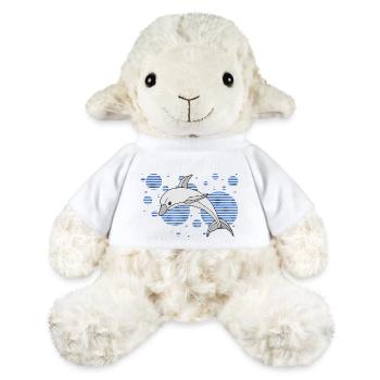 Delfin - MiniFeet® Schaf Annika - Weiß - Vorne