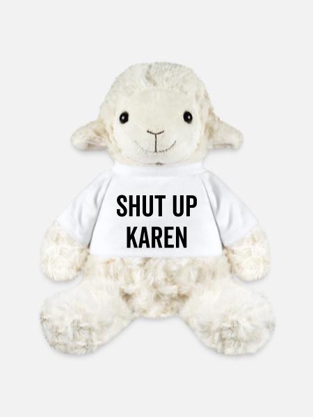 Halt die Klappe, Karen - MiniFeet® Schaf Annika - Weiß
