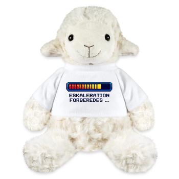 Eskalations Shirt für Nerds & Geeks Dänisch - MiniFeet® Schaf Annika - Weiß - Vorne