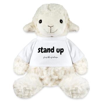 Debout pour l’avenir - Mouton en peluche Annika MiniFeet® - blanc - Devant