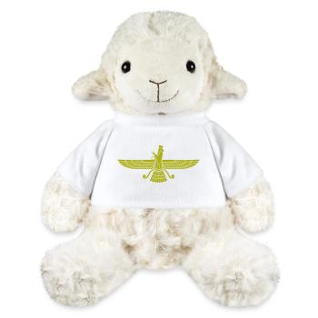 Faravahar Wing Symbol Iran Persia - MiniFeet® Sheep Annika - white - Front