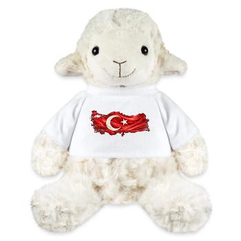 Fiery Turkey Flag - MiniFeet® Sheep Annika - white - Front